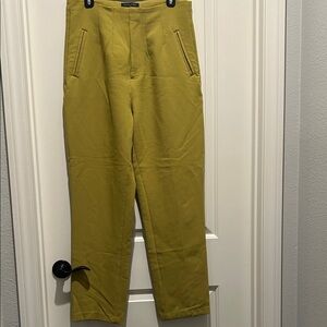 Banana Republic Women’s Ultra High Waisted Yellow Chinos